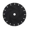 Sharp vacuum brazed diamond saw blade for steel and metal cutting disc