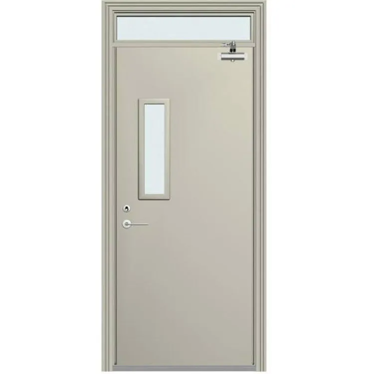 Hot Sale Glass Panel Insert 20 Minute Fire Rated Steel Door Buy 20