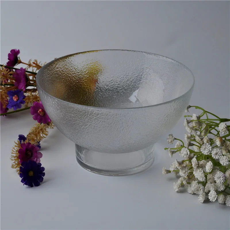 Footed matt glass candle holders home decoration wholesale