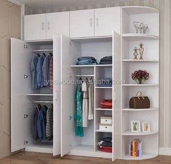 2017 Modern Fashionable Wooden Closets Buy Wood Clothes Closet Bedroom Closet Wood Wardrobe Cabinets Multi Purpose Hanging Closet Organizer Product