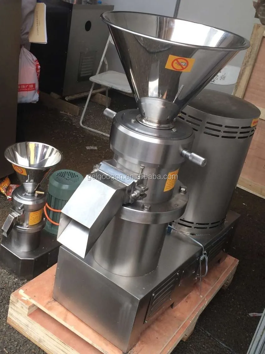 Nut Grinder Peanut Butter Colloid Mill Flax Lotus Seeds And Mung Bean Paste Grinding Almond