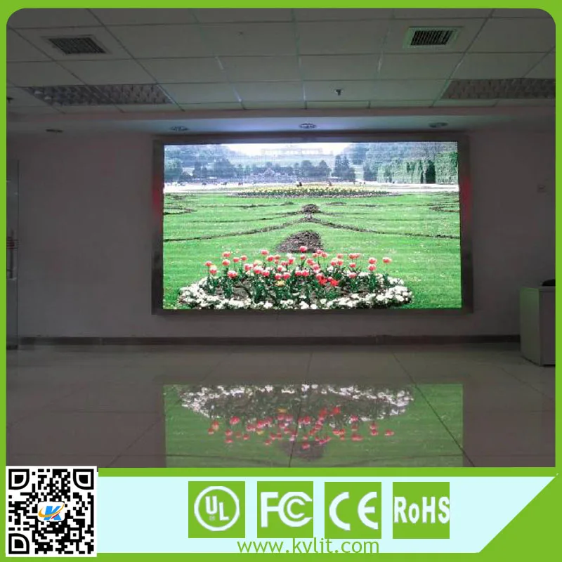 Indoor Full Color LED Display with 2200cd/sqm Brightness and 2 Years Warranty for Stage Rental 256mm x 128mm