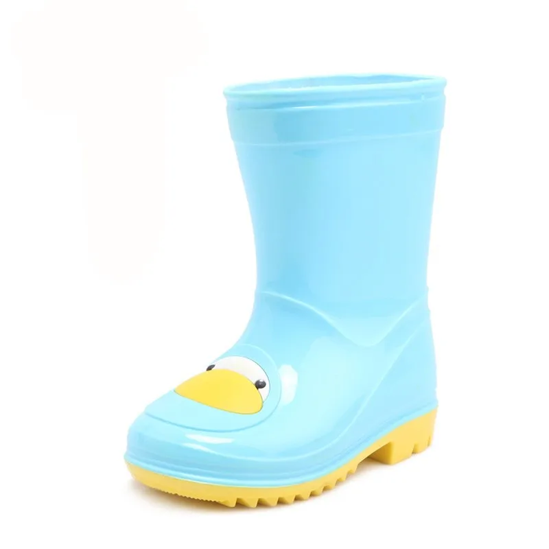 Wholesale Cute Yellow Duck Soft Pvc Rain Boots For Toddler Full Sizes