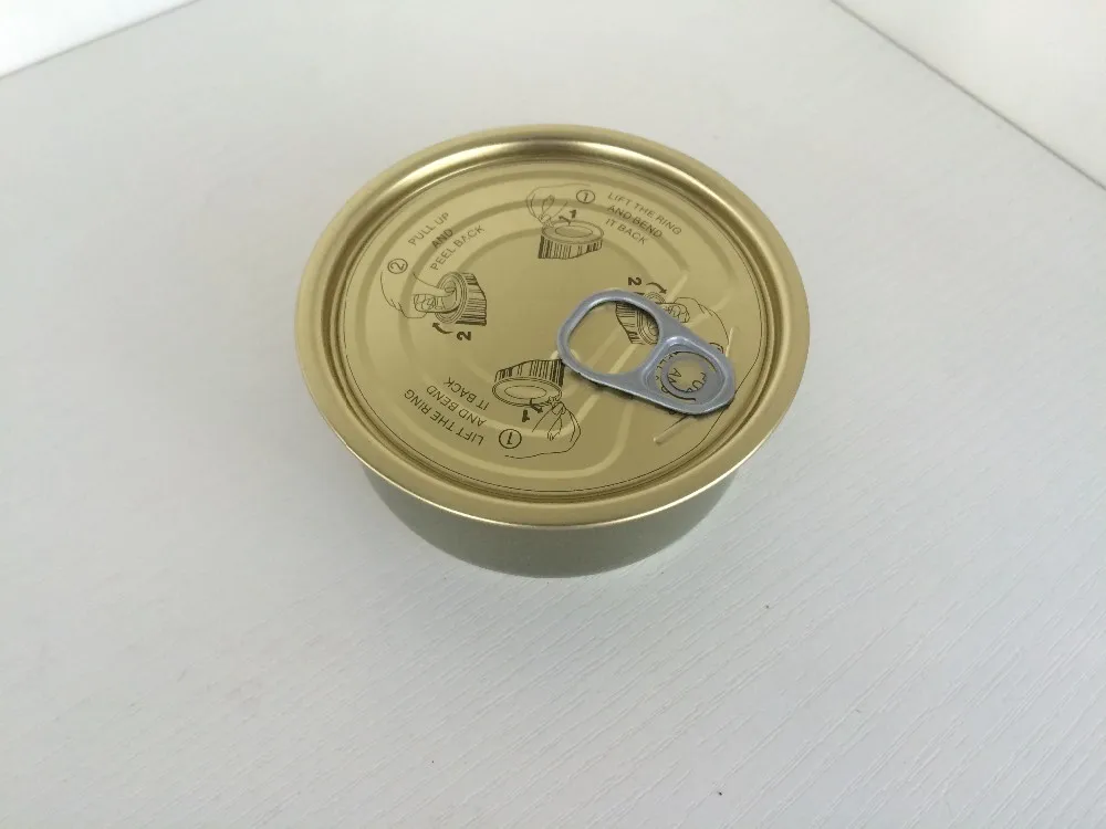 834# 2 Piece Food Can Empty Food Tin Can For Tuna Packing - Buy Tuna ...