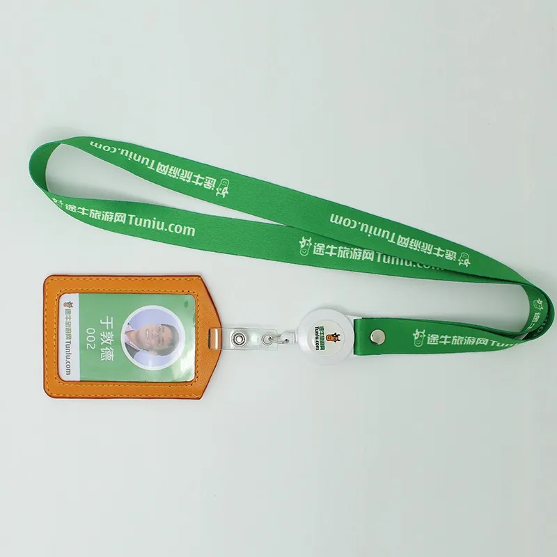 Eco Friendly Rpet Retractable Lanyard Card Holder Recycle Buy Lanyard