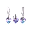 64892 xuping 2018 Luxury two-piece heart set with crystals from Swarovski