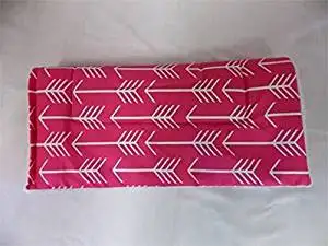 MINIATURE HORSE / SM PONY 22" SADDLE PAD - BRIGHT PINK CANVAS W/ARROWS