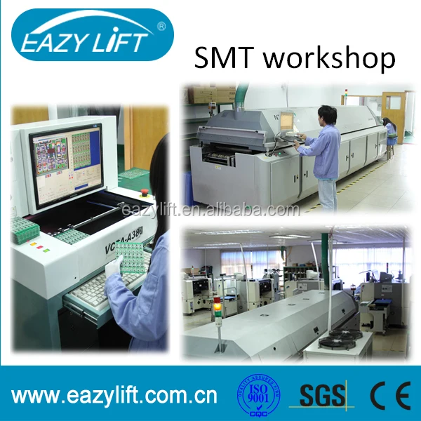 Automatic Garage Door Opener Motor With Sectional Guide Rail Ce