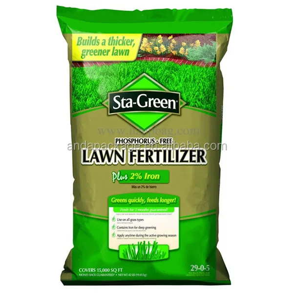 Customized Printed Fertilizer Packaging Bags/plastic Fertilizer Bags