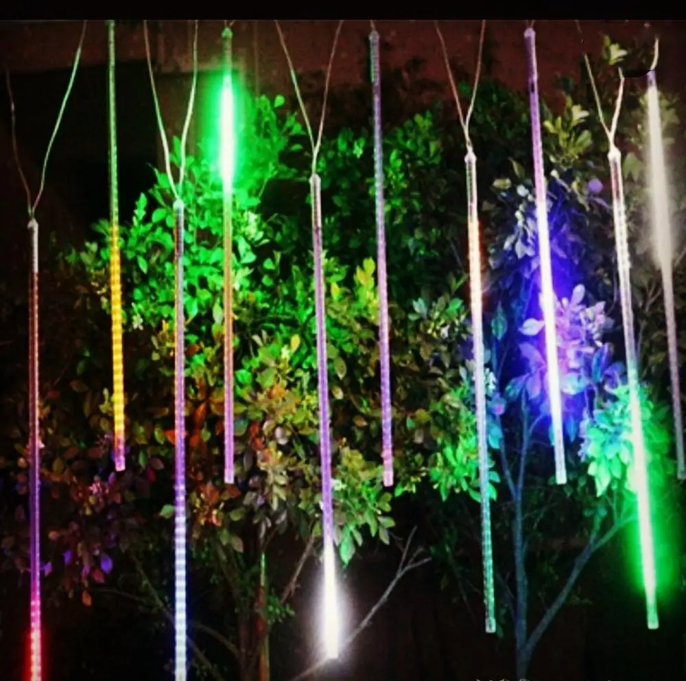 30 50 80cm 12v Waterproof Tube Light For Colorful Decorative 1m Led Meteor Lights