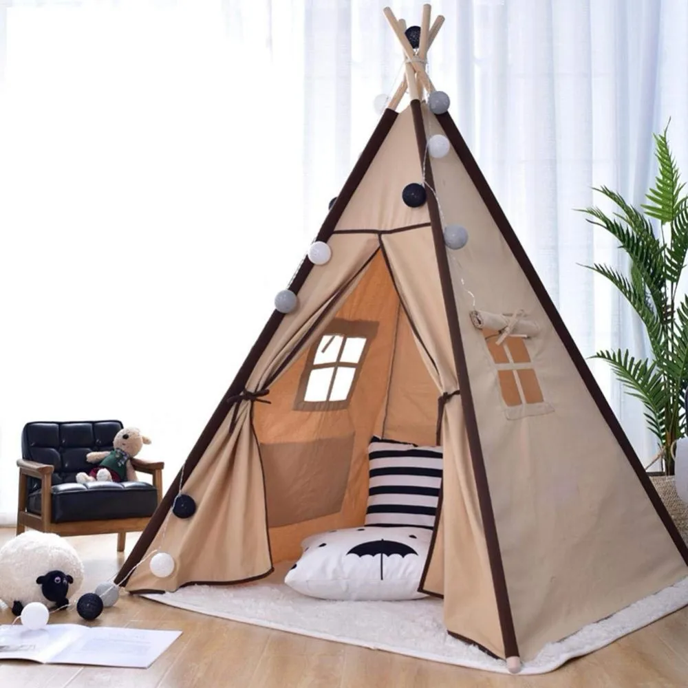 Детская палатка Metallic Silver Teepee