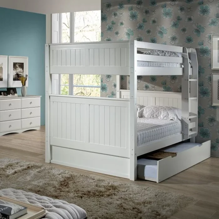 double bunk beds with trundle