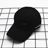 Hat band female personality tide buckle leisure outdoor baseball cap sunshade bent hat all-match love peaked hat sport cap