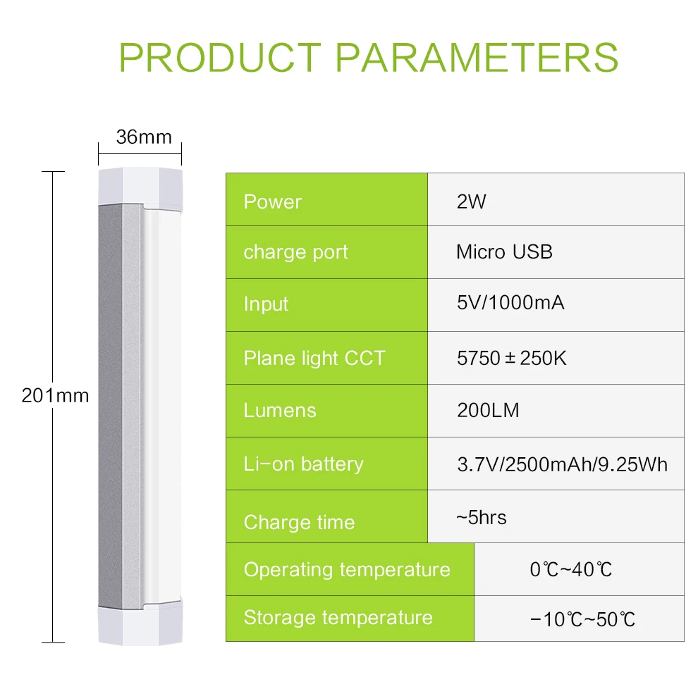 Emergency Super Bright Tent Light Rechargeable Outdoor Portable Hanging Dimmable LED Camping Lamps