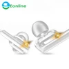 In-ear line control wired headset double moving ring with wheat fever HIFI mobile phone headset