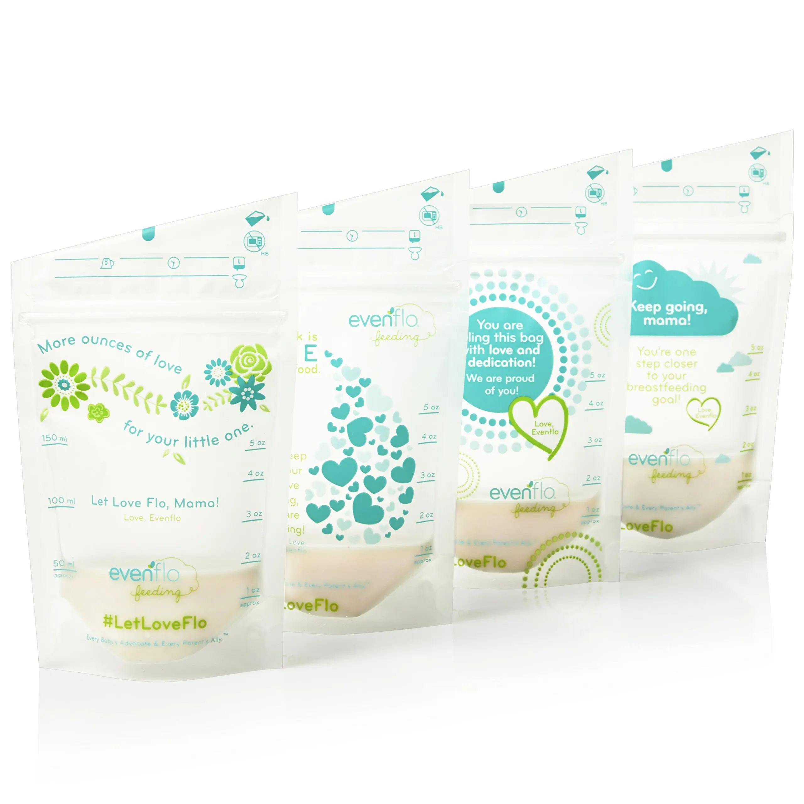 Best Milk Storage Bags Find Deals On Get Quotations Evenflo Feeding Milk Storage Bags 100 Piece Bag