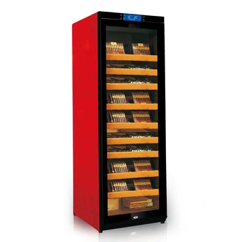 Oem Brands Electronic Fancy Large Cabinet Cigar Humidor With Led