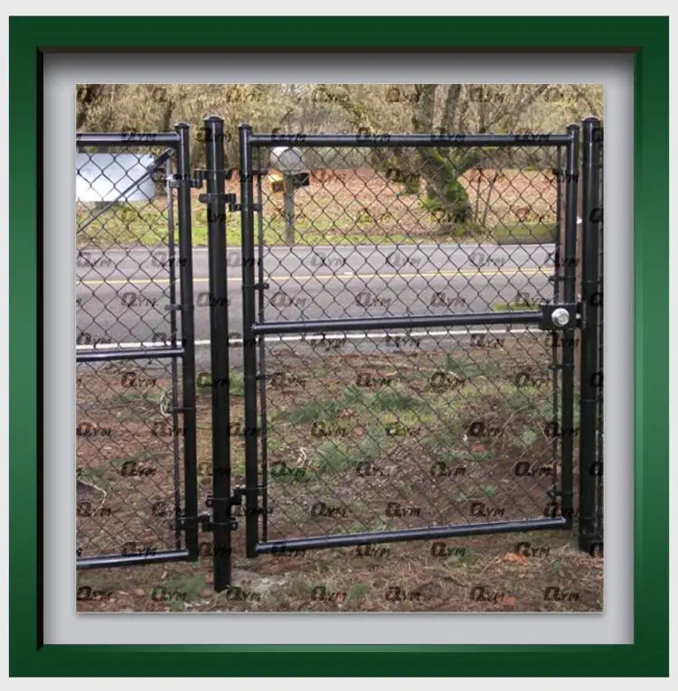 Basketball Court Chain Link Fence PVC Coating Diamond Wire Mesh Fence