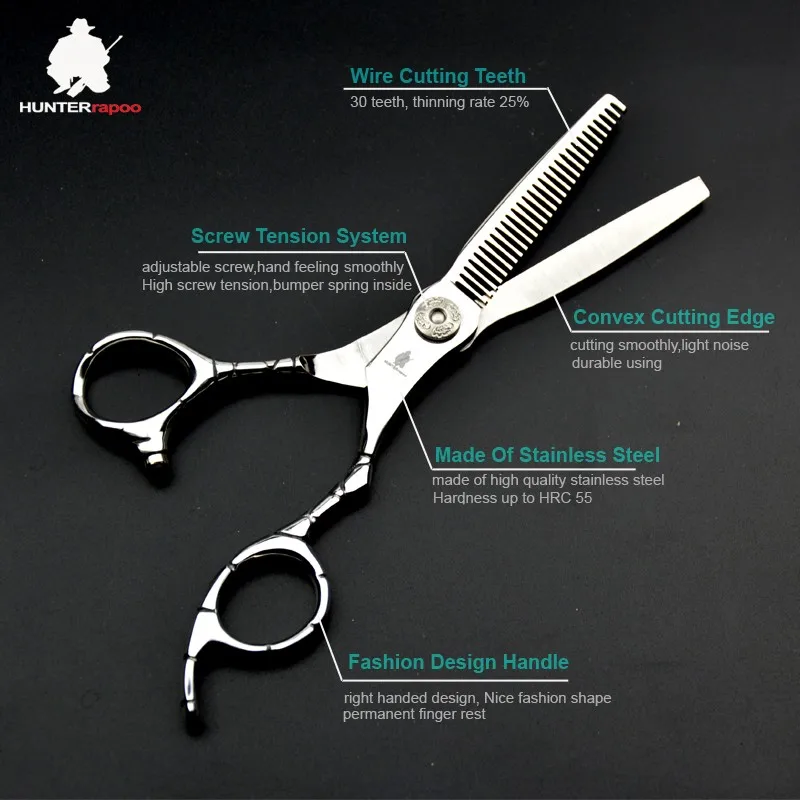 Professional Hairdressing Scissors 6 Inch Beauty Salon Shears Set