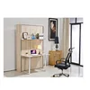Space Saving Home Furniture Murphy Bed Design with desk,Wood grain vertical folding bed
