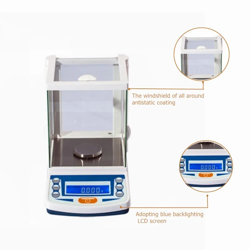 JA2003N Hot Sell 1mg Precision Analytical Balance Price