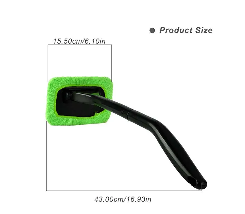 Car Windshield Cleaner Wipe Tool Inside Window Glass Cleaning Tool