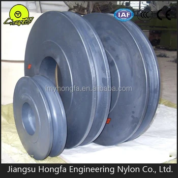 large plastic pulleys