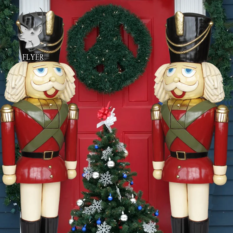 resin nutcracker statue