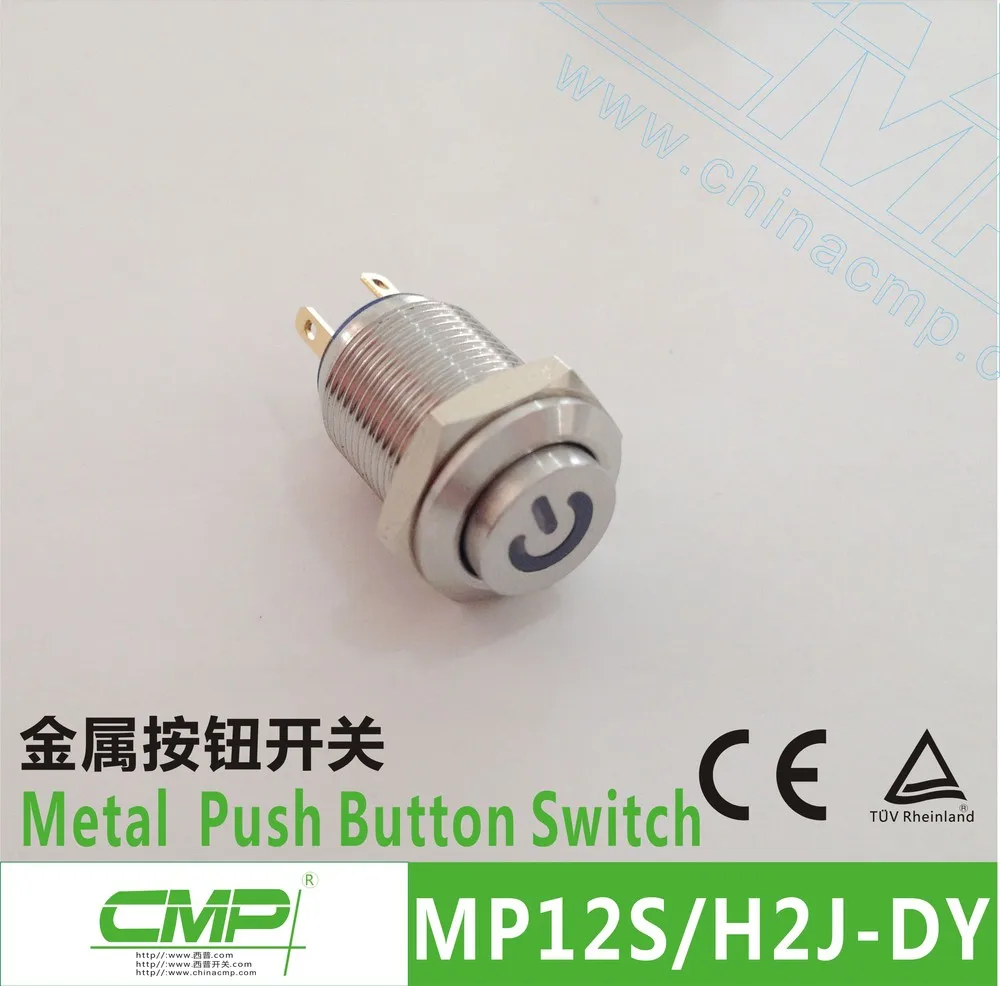 hole size 12mm spst 4 pins ring led indicator switch buy led