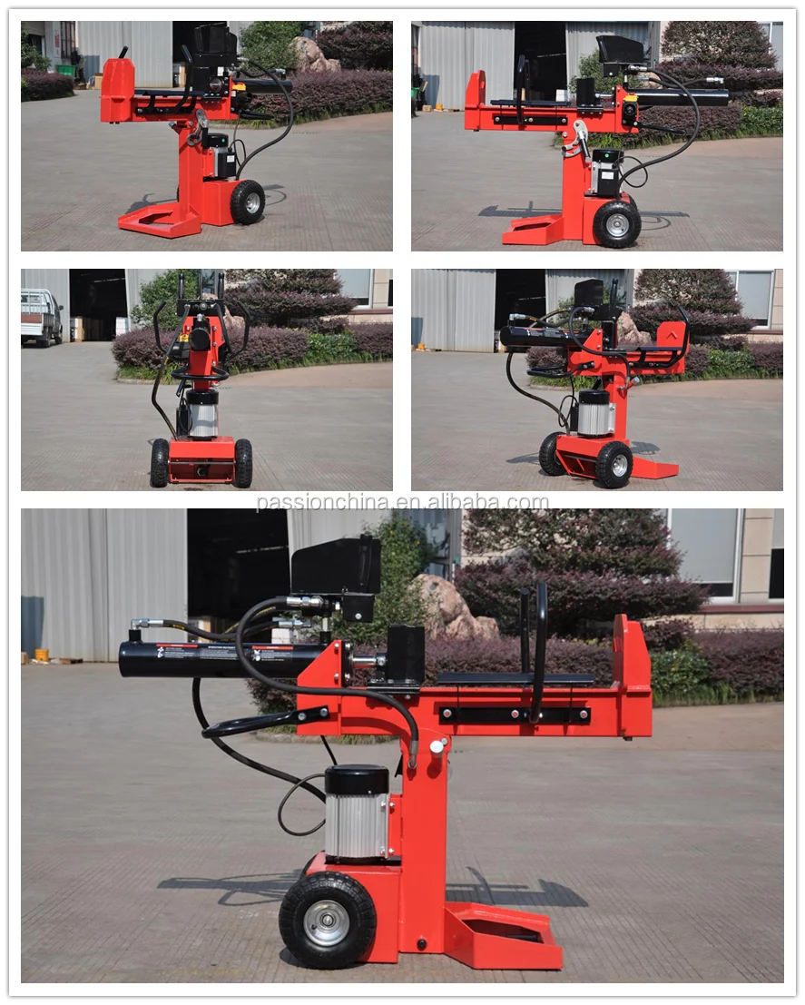 Electric Log Splitter 15t 3in1 Vertical Horizontal Log Splitter,Used