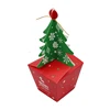 custom christmas tree shaped candy apple fruit packaging boxes