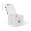 Unique Design Rigid Cardboard Marble printed flip open Candle Packaging Boxes