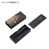Premium Custom Matt Black Rigid Sliding Drawer Cardboard Gift Packaging Luxury Paper Watch Box