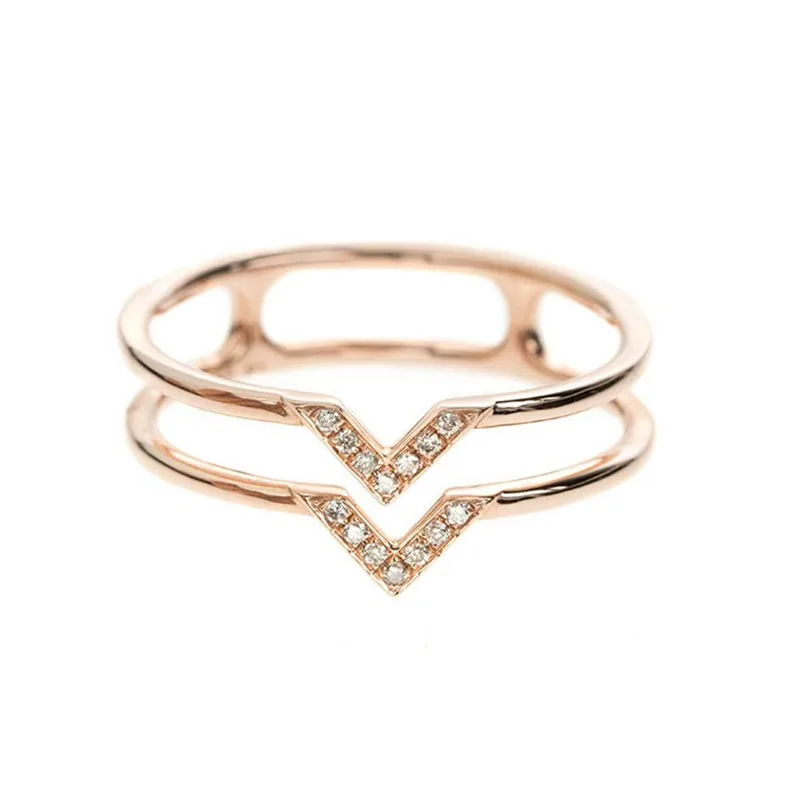 19 Gold Plated Jewelry For Girls V Letter Minimalist Ring Buy Gold Silver V Ring 925 Sterling Silver Jewellery Women Minimalist Ring Product On Alibaba Com