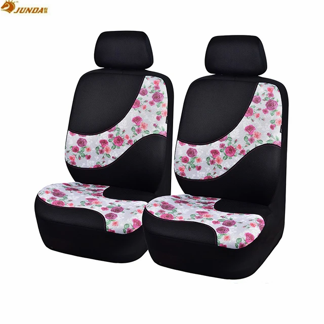 Streetwize Bloom Car Seat Covers With Pink Flower Motif Pig Cat Design T Shirt Cover Product