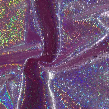 hologram foil printing fabric larger