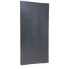 Flexible faux stone panels facing tile external wall