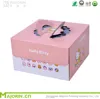 Wholesale custom high quality sweet cute cake box with handle pink hello kitty birthday cake paper boxes