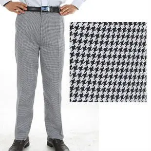 calça xadrez de cozinheiro