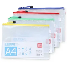 3 pieces A4 Mesh Bag Pen Pencil Stationery Organizer A4 Waterproof File Bag Zipper File Holder Organizer