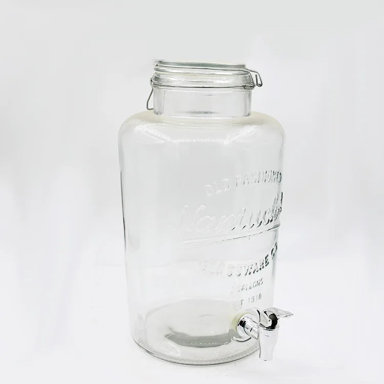 4l Irregular Ebay Glass Juice Dispenser Jar Beverage Bottle Buy 4l Beverage Bottle,4l Glass