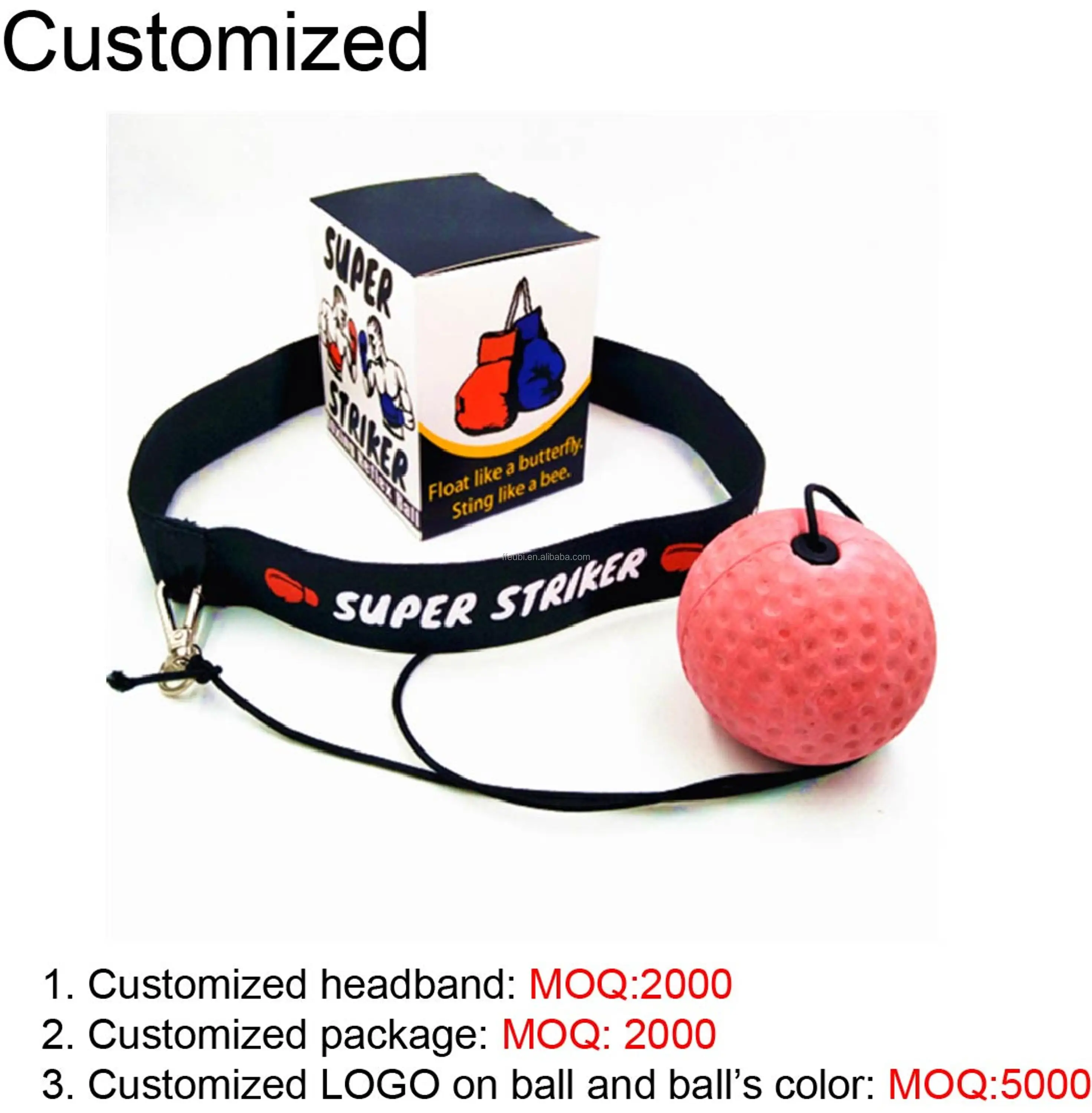 Muay Thai Balloons Fight Quick Response Punching Boxing Speed Ball With