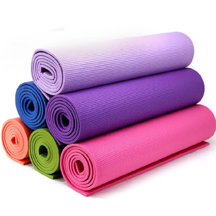 Good Quality Premium Yoga Mat With Carrier Strap Yoga Mat 6mm 1/4