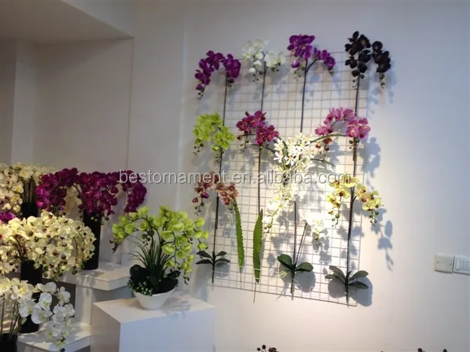 Orquídea Artificial De Seda En Maceta - 15 Pulgadas, Color Azul Dorado (¡parece Real!)
