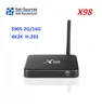 Best buy android internet tv box X98 best tv streaming box wih 4K android tv box for sale