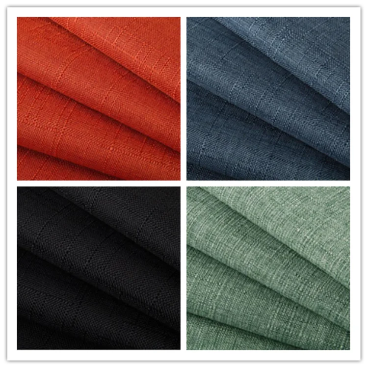 Upholstery Faux Polyester Linen Fabric For Sofa Buy Upholstery Linen
