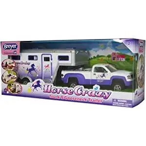 horse trailer and truck toy