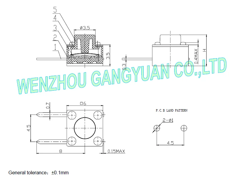 Wholesale tactile switch 12VDC,tactile switch 12VDC Factories