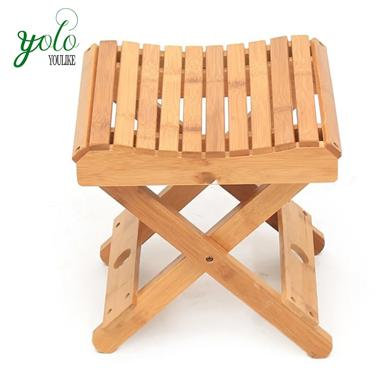 small portable folding stool