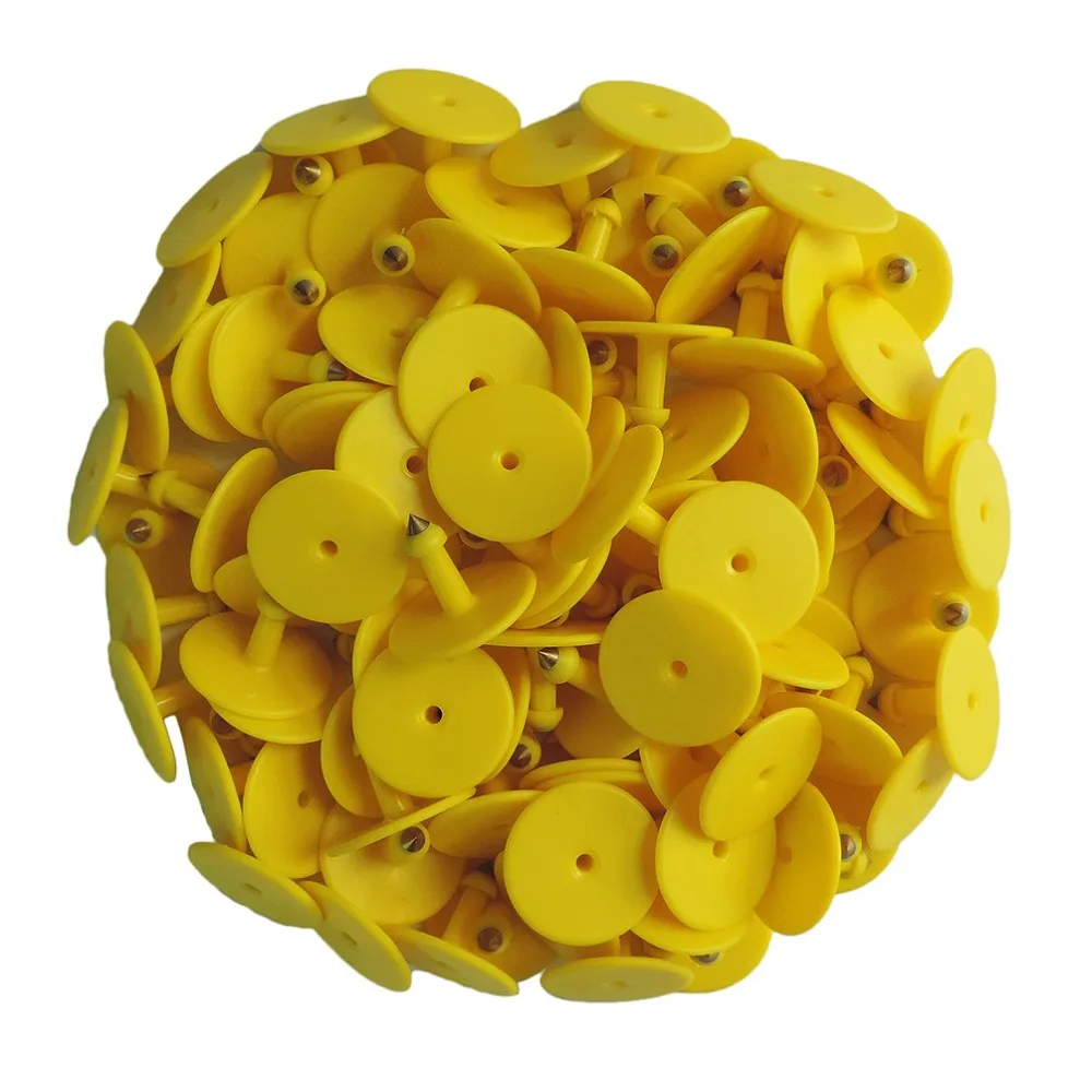 100Set Plastic Pig Ear Tag High Quality Hog Pig Piglet Swine Sow Ear Tag Animal Livestock